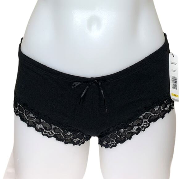 Girl Boss Black GirlBoss Panty SMALL Glitter Pink Cotton Hipster Unique NEW - Picture 3 of 3